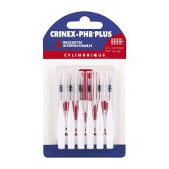 Brossettes Interdentaires Cylindrique X6 Phb Plus Crinex