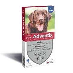 Pipette per Cani Grandi Da 25 A 40kg X6 Advantix