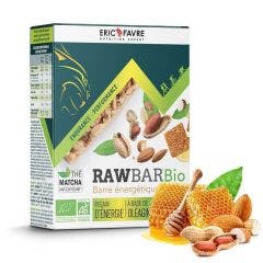 Raw Bar Bio 6 barres de 30g Cacahuète Amande Miel Eric Favre