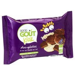 Mini Galettes De Riz Au Chocolat Au Lait Bio Kidz Des 3 Ans 84g Good Gout