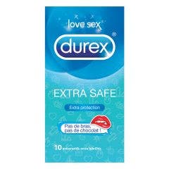 Preservatifs X10 Extra Safe Durex X10 Extra Safe Durex