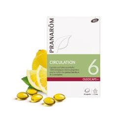 N°6 Circolazione Bio 30 Capsule Oléocaps Pranarôm