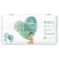 Pannolini Taglia 3 - 46 Pezzi Harmonie 6-10kg Pampers