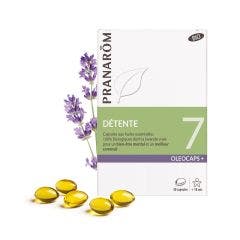 N°7 Detente Bio 30 Capsules Oleocaps+ Oléocaps Pranarôm