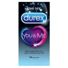 Preservativi ritardanti x10 You&Me Durex