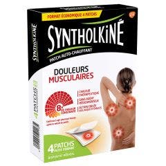 Syntholkine Cerotti autoriscaldanti per dolori muscolari Piccolo formato 4pz Synthol