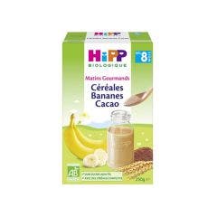Cereales Bananes Cacao Des 8 Mois Matins Gourmands 250g Hipp