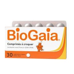 Compresse Masticabili X30 Gusto Limone Biogaia