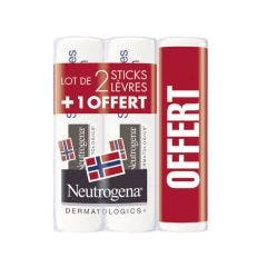 Neutrogena Stick Labbra - 2+1 Gratis 4.8g Neutrogena