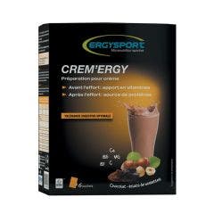 Crem'ergy Preparation Pour Creme Chocolat Eclats Noissettes 6 Sachets Nutergia
