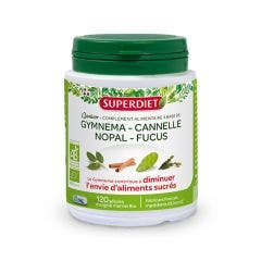 Quatuor Gymnema Glycemie Bio 120 Gelules Superdiet