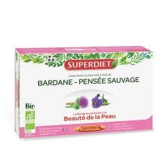 Bardana e viola selvatica 20 fiale 15 ml Superdiet