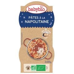 Ciotola per la pappa della Notte 8 mesi biologica 2x200g Babybio