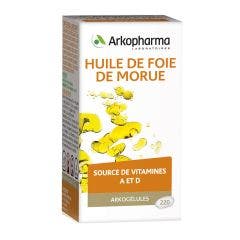 Olio di fegato di merluzzo 220 Capsule Arkogélules Arkopharma