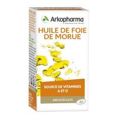 Huile De Foie De Morue 60 Capsules Arkogélules Arkopharma
