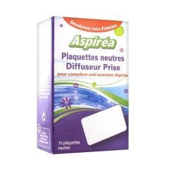 Piastre antiacaro per diffusori a zoccolo x10 Inserti Aspirea