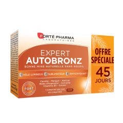 Expert Autobronz 45 Capsules Solaire 45 comprimés Expert AutoBronz Forté Pharma