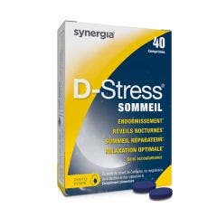 D-stress Sonno 40 Compresse Synergia