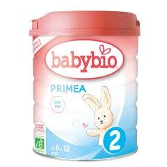 Primea 2 Latte in polvere biologico 6 mesi 800g Babybio