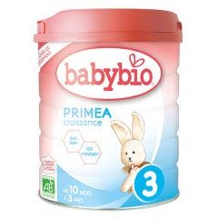 Primea 3 Latte di Crescita bio in polvere da 10 mesi a 3 anni 800g Babybio