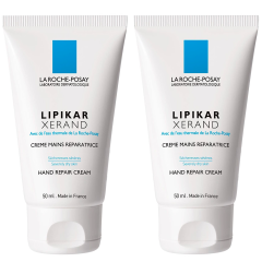Crema Riparatrice Mani Secche Lipikar Xerand 2x50ml Lipikar Mains Seches La Roche-Posay