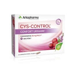 Confort Urinaire Canneberge 20 gélules Cys-Control Arkopharma