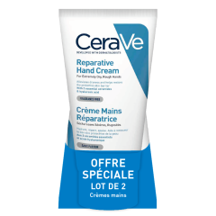 Crema Riparatrice Mani molto secche e screpolate 2x50ml Body Cerave