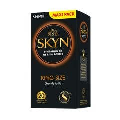 Préservatifs grande taille x20 King Size Manix