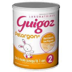 Pelargon 2 Lait En Poudre De 6 A 12 Mois 800g Pelargon De 6 A 12 Mois Guigoz