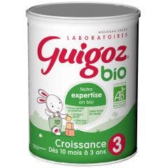 Latte in polvere Da 10 Mesi a 3 Anni Croissance 3 Bio 800g De 10 Mois à 3 Ans Guigoz