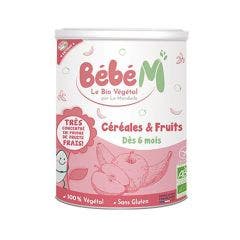 Cereali E Frutta Bio Da 6 Mesi Bebè M 400g Bébé M Dès 6 Mois La Mandorle