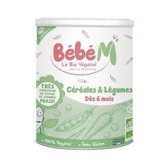 Cereales Et Legumes Bio Des 6 Mois Bebe M 400g La Mandorle