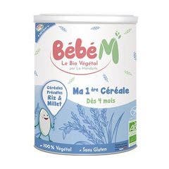 I miei Primi Cereali Bio 400g Bébé M A partire da 4 Mesi La Mandorle