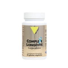 Complesso di longevità 30 capsule vegetali Vit'All+