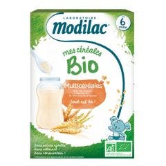 Mes Cereales Multicereales Bio Des 6 Mois 250g Dès 6 mois Modilac