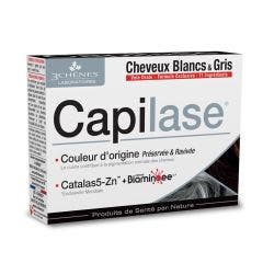 Capilase 30 Capsule Capelli Bianchi e Grigi 3 Chênes