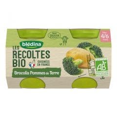 Omogeneizzato Broccoli e Patate Les Recoltes Bio 4-6 mesi Blédina 2x130g Blédina