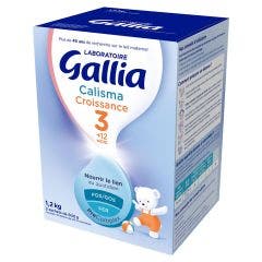 Latte di crescita in polvere 12 mesi-3 anni Calisma 3 2x600g Gallia