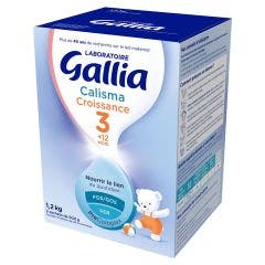 Croissance Lait En Poudre 12 Mois-3 Ans Calisma 3 2x600g Gallia