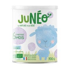Cereales a complement proteiniques au lait de brebis Bio 900g Dès 6 mois Juneo