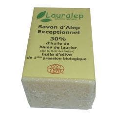 Eccezionale sapone di Aleppo 30% (in francese) 150g Lauralep