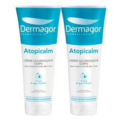 Crema corpo nutriente per tutta la famiglia 2x250ml Atopicalm Dermagor