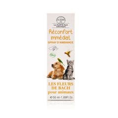 Spray medicinale biologico ai fiori di Bach per animali 50ML Comfort immediato Elixirs & Co
