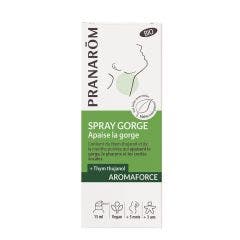 Spray biologico per la gola 15ml Aromaforce + Timo Pranarôm