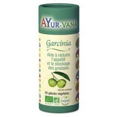 Garcinia 60 gélules réduit l'appétit et le stockage des graisses Ayur-Vana