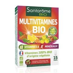 Multivitamines Bio 15 comprimés Santarome