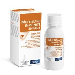 MULTIBIANE Bambino Difese immunitarie Sciroppo alla Propoli con misurino 150ml Multibiane Pileje