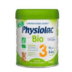 Lait en poudre Croissance 3 Bio Physiolac