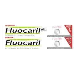 Dentifrice Bi-fluore Blancheur Menthe 2x75ml Fluocaril