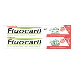Dentifricio Junior 6-12 Anni Frutti Rossi 2x75ml 6-12 Ans Fluocaril
